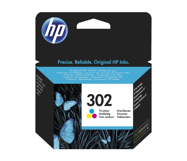 HP 302CMY 165str. (F6U65AE) kolor Instant Ink - 272337 - zdjęcie